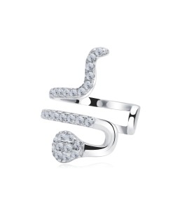Lovely Snake CZ Ear Cuff EC-1351